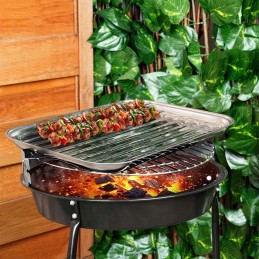 Daugkartinio naudojimo grilio padėklas, perforuotas plieno lakštas, grilio grotelės