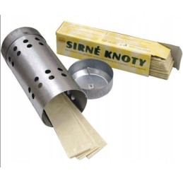 Nerūdijančio plieno sieros deginimo skardinė!!