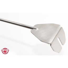 Iešmelių pjaustyklė, mentelė, nerūdijantis plienas, grilis