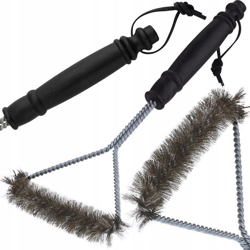 Grilio valymo šepetys, grotelių grandiklis