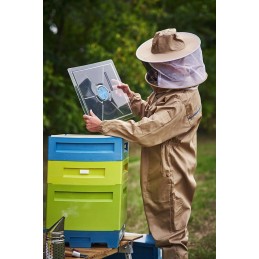 Skaidrus dangtelis su termometru, 1 skylė, dad10 / wlkp 12 - brctech