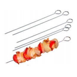 Metaliniai iešmeliai griliui, 5 vnt, 30 cm