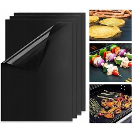 Tefloninis grilio kilimėlis, kepimo skarda x4