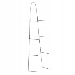 Pailgintas plieninis kabliukas realhunter žuvims rūkyti