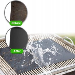 Daugkartinio naudojimo tefloninis grilio kilimėlis 40x33cm 5 vnt