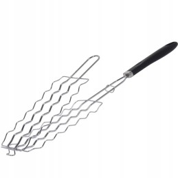 Funkcionalios pailgos grilio grotelės, chromuotos, 53 cm