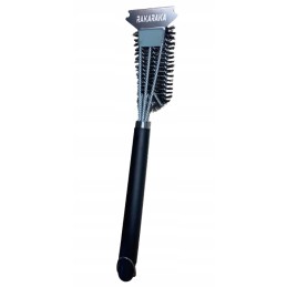 Trigubas šepečių grandiklis grotelių valymui