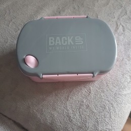 Mokyklinė priešpiečių dėžutė mokyklai, didelė talpa, atsarginė