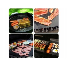 Tefloninis kilimėlis, didelis grilio padėklas, rinkinyje 3 vnt