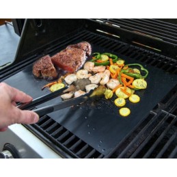 Tefloninis kilimėlis, didelis grilio padėklas, rinkinyje 3 vnt