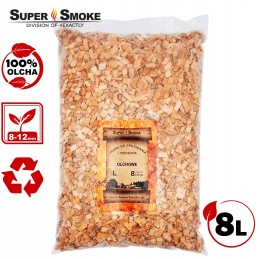 Super dūminės rūkyklos alksnio dydis l 8 litrai