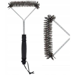 Šepetys ir vielos valiklis grilio grotelėms valyti