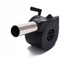 Blower for lighting a grill, fireplace, or campfire