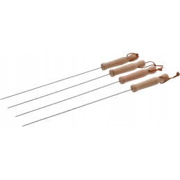 Adatinių iešmelių rinkinys iešmams kepti ant grotelių - 4 vnt