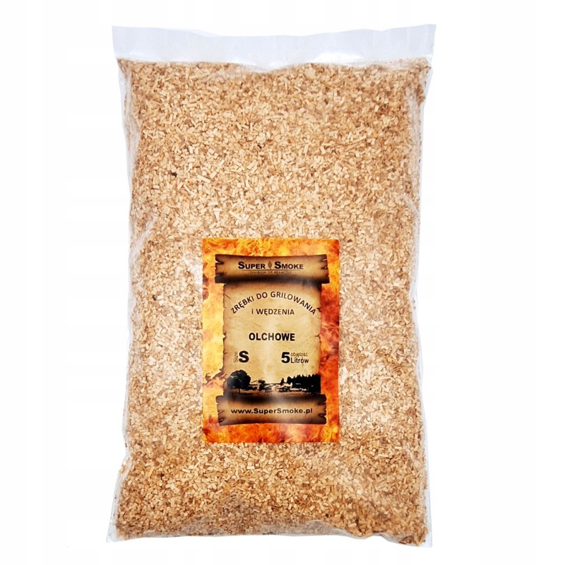 Supersmoke rūkyklos alksnio dydis 5 litrai