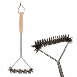 Ilgas, tvirtas vielos grotelių valymo šepetys, 38 cm