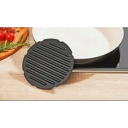 Šis diskas paverčia keptuvę griliu: kepsniams ir kotletams, žuvies filė, paukštienos kotletams...