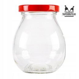 245 ml stiklinis indas su metaliniu dangteliu