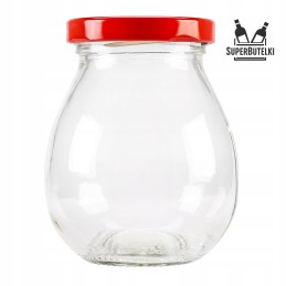 245 ml stiklinis indas su metaliniu dangteliu