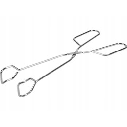 Metalinės žnyplės, grilio žnyplės, 30 cm, 5 cm, nerūdijantis plienas