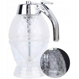 Medaus sirupo dozatorius dozatorius 240ml 15cm vafliai patogus