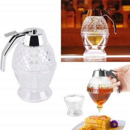 Medaus sirupo dozatorius dozatorius 240ml 15cm vafliai patogus