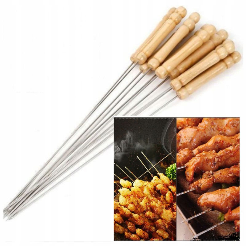 Smeigtukai, iešmeliai keptai mėsai, 10 vnt, 30 cm