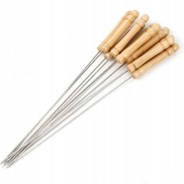 Smeigtukai, iešmeliai keptai mėsai, 10 vnt, 30 cm