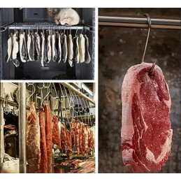 Kabliukas rūkymo kabliukai mėsos rūkymo kabliukai 10 vnt