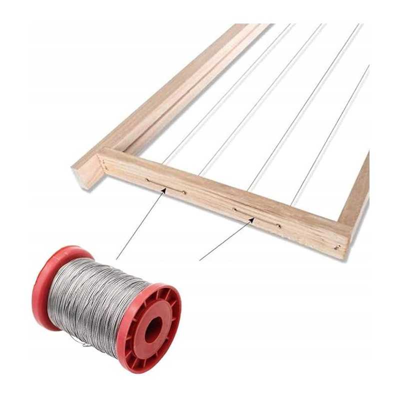 0,4 mm 500 g cinkuota viela ant ritės