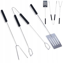 3 dalių kepsninės reikmenų rinkinys.