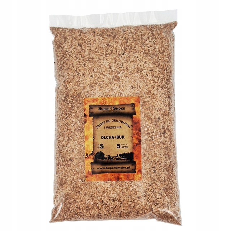 Supersmoke rūkymo fobos, buko, alksnio, dydis S, 5 litrai