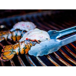 Napoleon savaime užsifiksuojančios žnyplės plieninės ilgos grilio žnyplės 41 cm