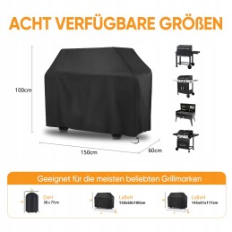 Dangtis didelei sodo kepsninei, vandeniui atsparus dangtelis