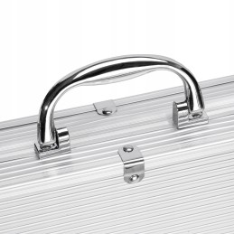 Grilio reikmenų rinkinys, plieniniai kepsninės stalo įrankiai 6in1, gafal lagaminas