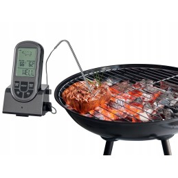 Belaidis maisto termometras su nerūdijančio plieno zondu