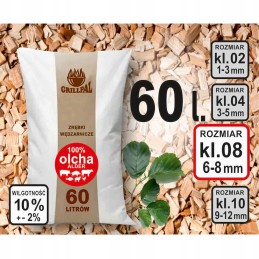 Rūkomieji karbonadai alksnio klasė 08 60l grillpal