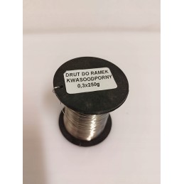 Nerūdijančio plieno bitininkystės viela žarnoms, skersmuo 0,3 - 0,25 kg