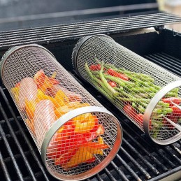 Prabangus daržovių kepimo krepšelis