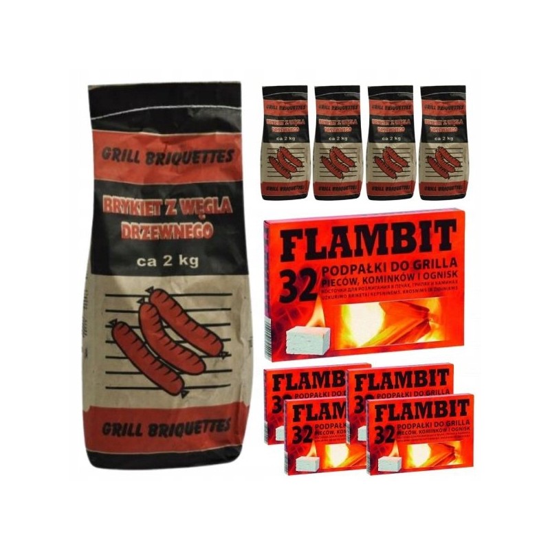 Anglies briketai 2 kg x 5 vnt