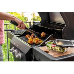 Nerūdijančio plieno bbq grilio žnyplės