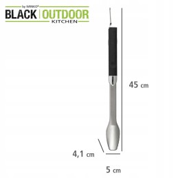 Nerūdijančio plieno bbq grilio žnyplės