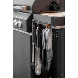 Nerūdijančio plieno bbq grilio žnyplės