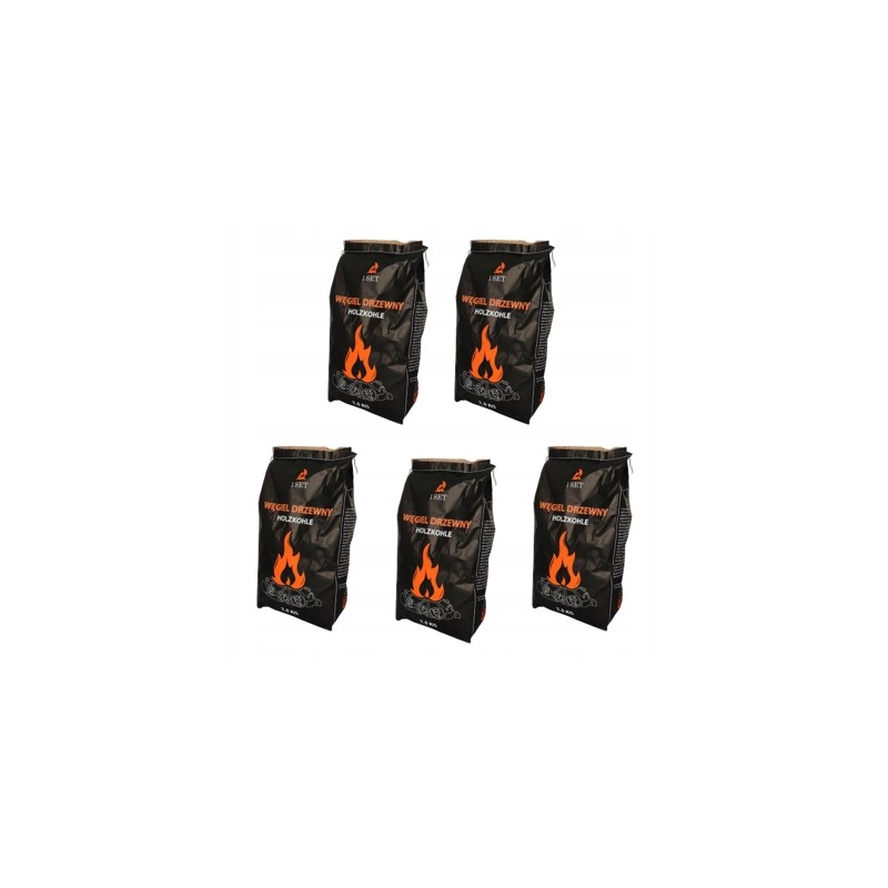 Eko anglis kepimui ant grotelių 2,5 kg, dideli gabaliukai