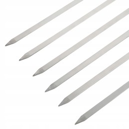 ☀️lazdelės, pagaliukai, šakutės šašlykinei ugniai, 55cm, 6vnt.☀️