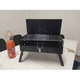 Didelė sulankstoma medžio anglis turistinė kepsninė 2