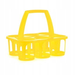 Puntas medaus stiklainiams - geltonas