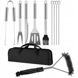 Grilio įrankių rinkinys + šepetys