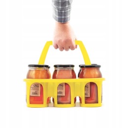 Puntas medaus stiklainiams - geltonas