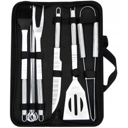 9 dalių grilio indų rinkinys su dangteliu